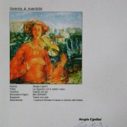 Ugolini Sergio – La ragazza con il vestito rosso –