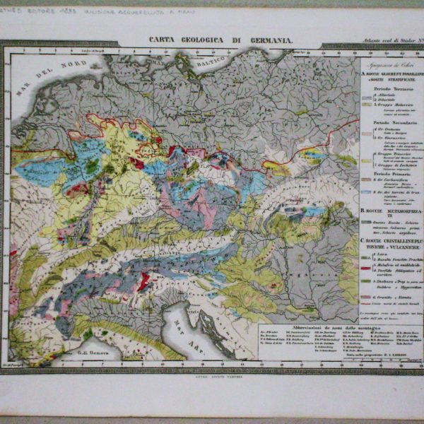 carta geologica di germania